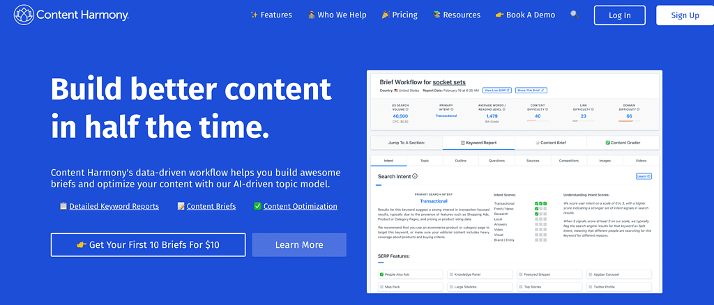 Top 9 Best Surfer Seo Alternatives in 2023 - Rank Your Content Fast! 32 Screenshot 2023 01 16 at 2.19.49 PM min