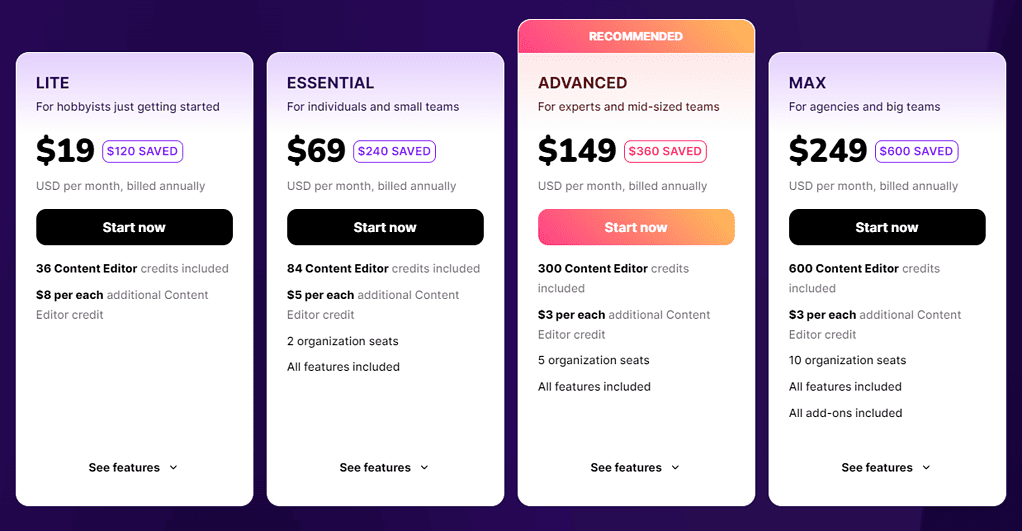best surfer seo alternative 